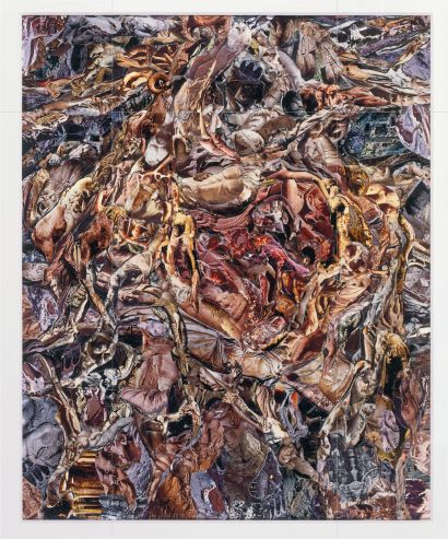 Root Series No. 15 - a Paint Artowrk by Junko Chodos